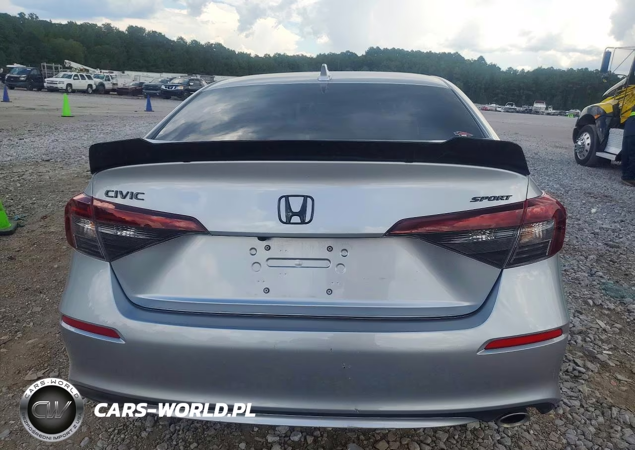2026 Honda Civic Sport VIN:2HGFE2F59TH601452 - 6