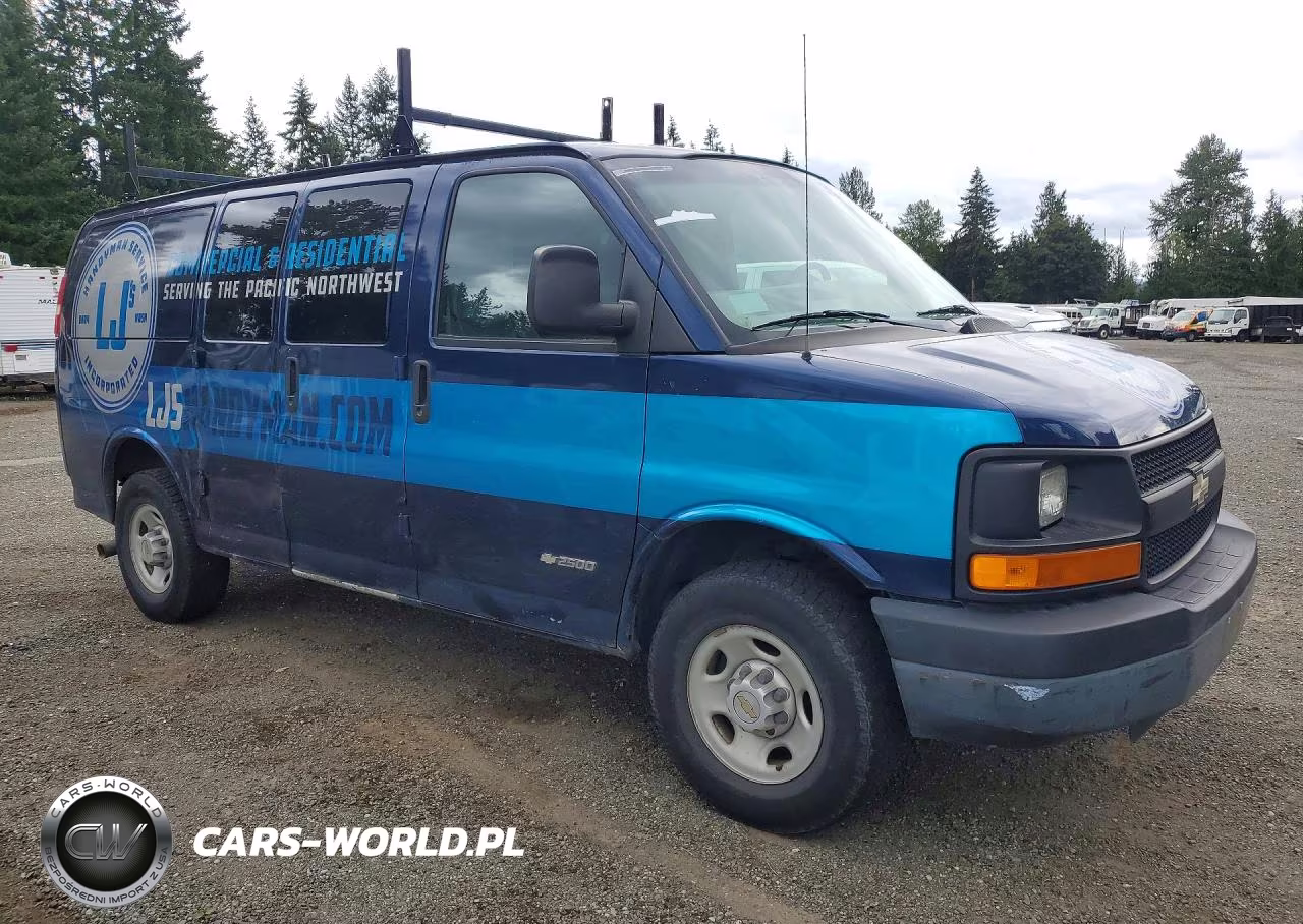 2004 Chevrolet Express G2500 VIN:1GCGG25U541224799 - 4