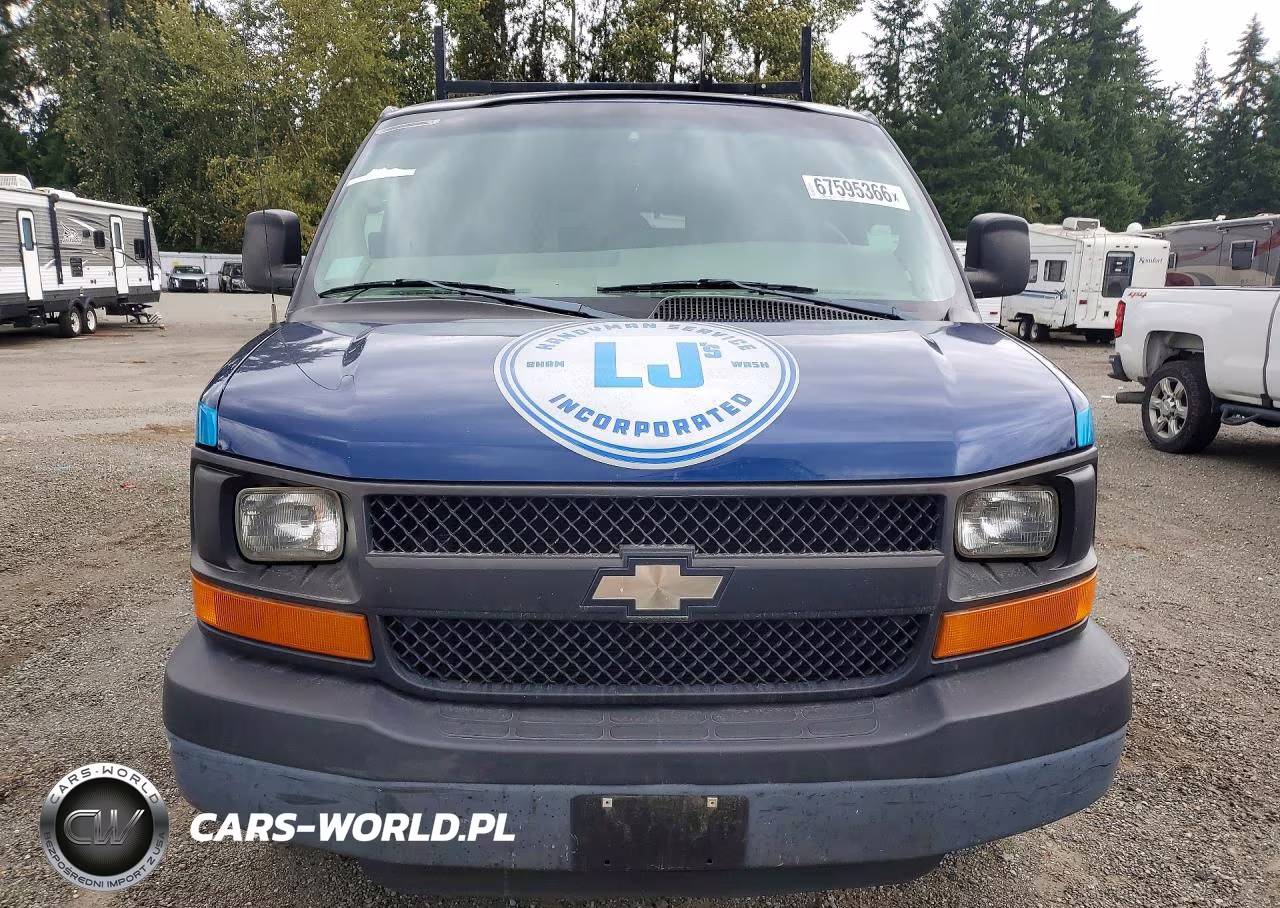 2004 Chevrolet Express G2500 VIN:1GCGG25U541224799 - 5