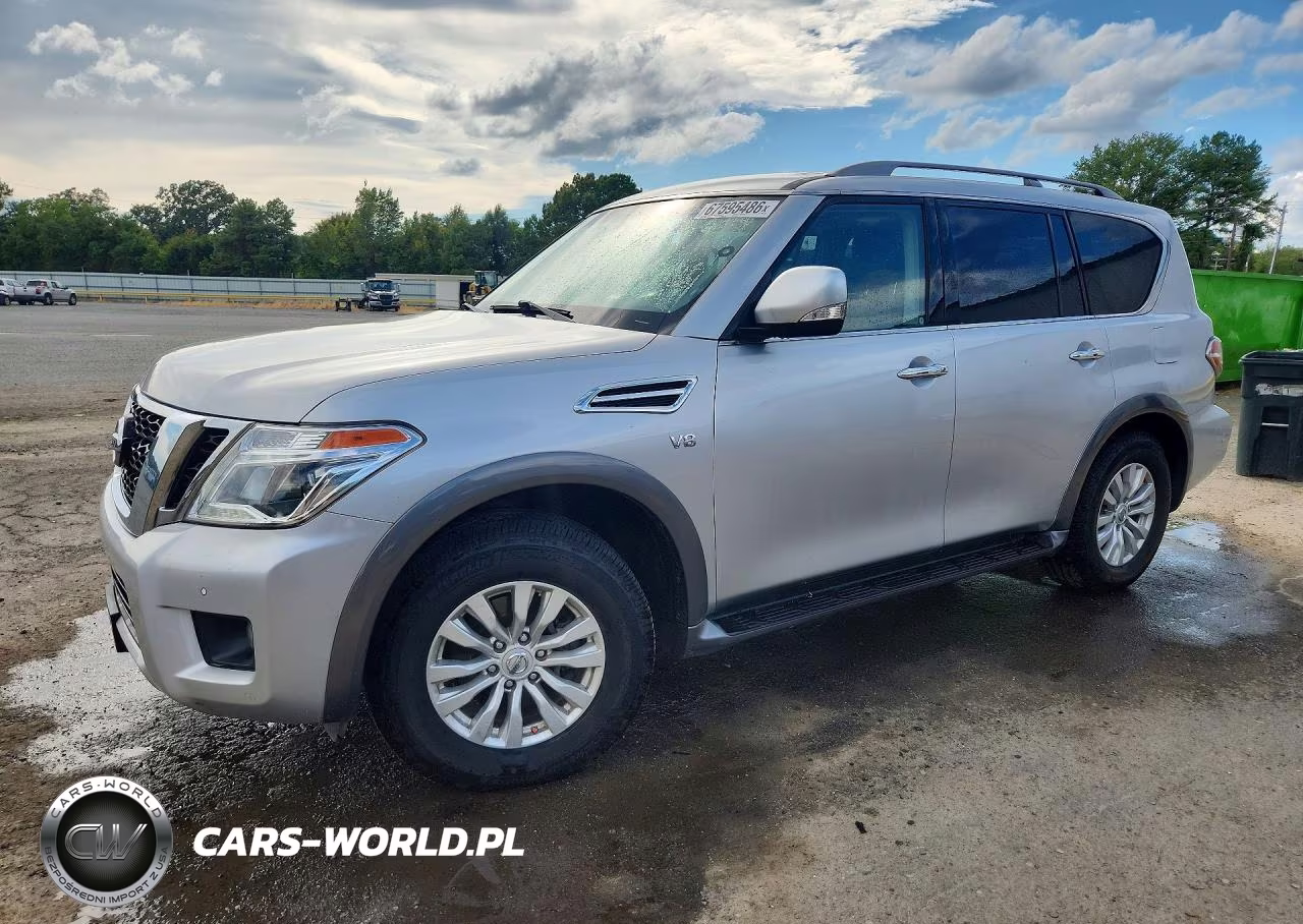 2018 Nissan Armada Sv VIN:JN8AY2ND8J9059982 - 1