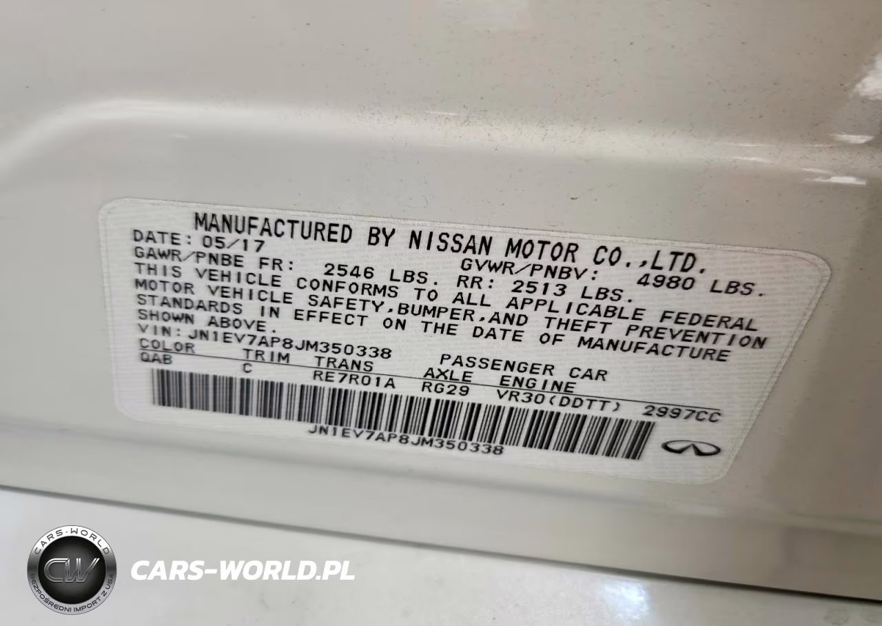 2018 Infiniti Q50 3.0T Luxe VIN:JN1EV7AP8JM350338 - 12