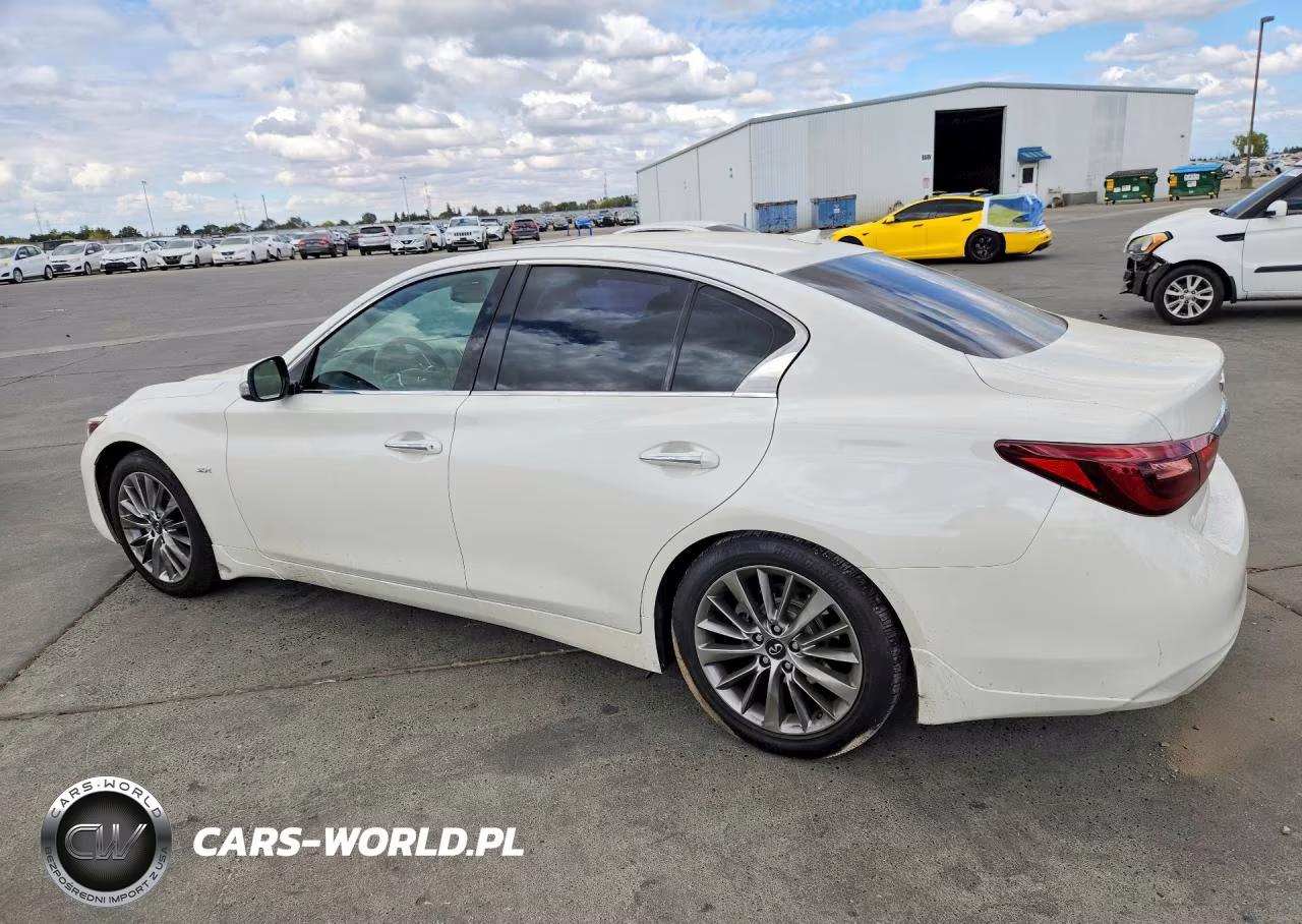 2018 Infiniti Q50 3.0T Luxe VIN:JN1EV7AP8JM350338 - 2