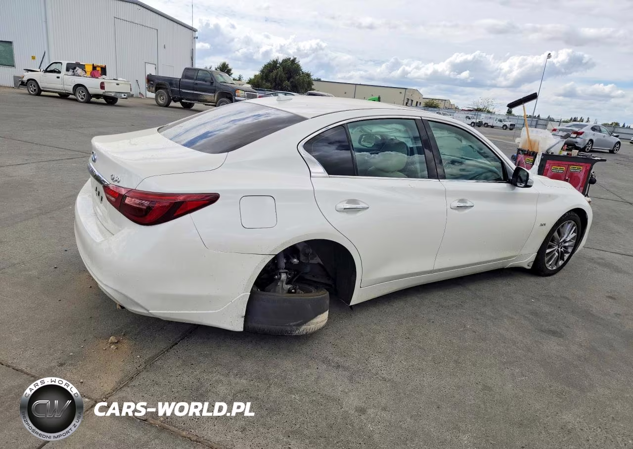 2018 Infiniti Q50 3.0T Luxe VIN:JN1EV7AP8JM350338 - 3
