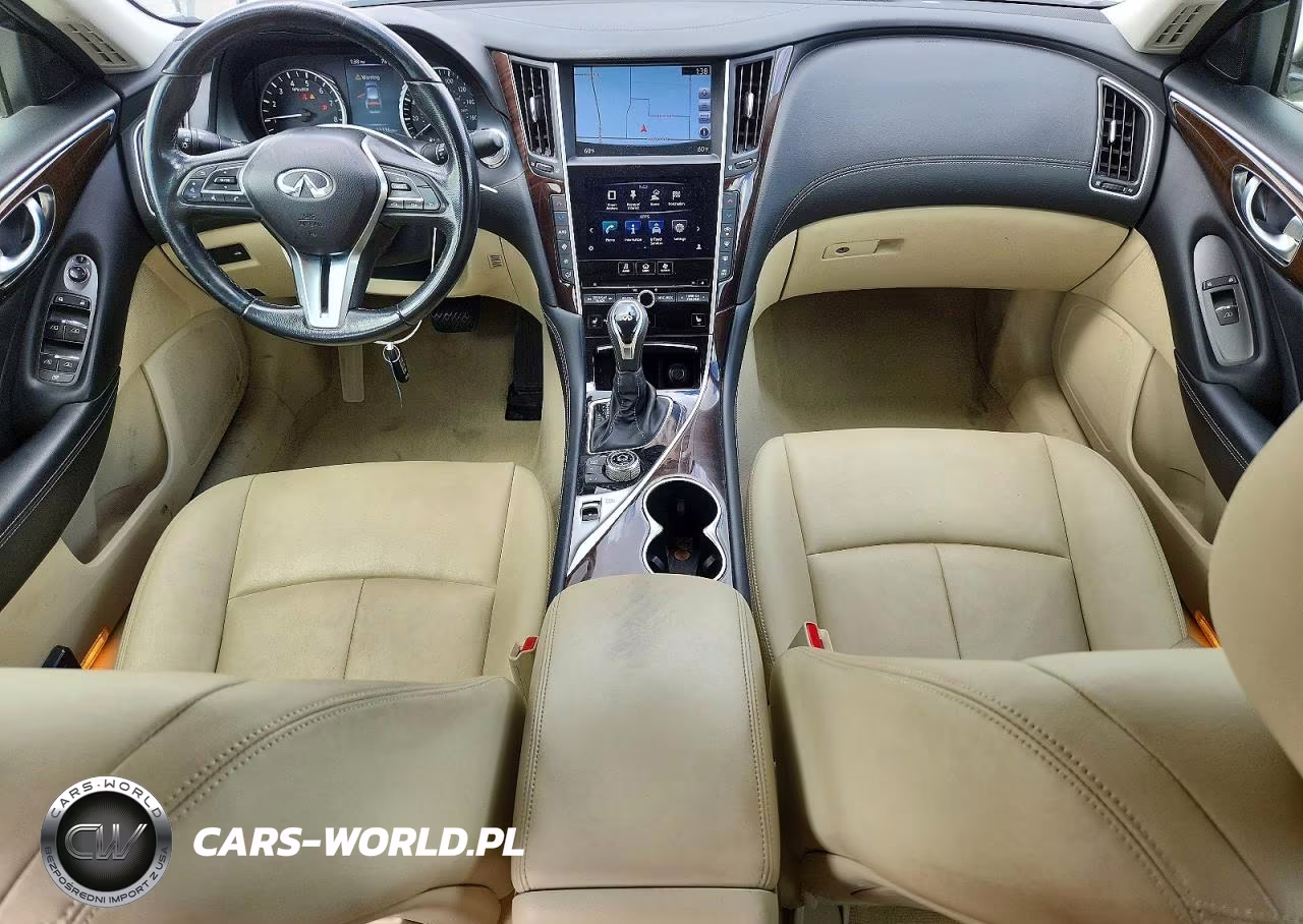 2018 Infiniti Q50 3.0T Luxe VIN:JN1EV7AP8JM350338 - 8