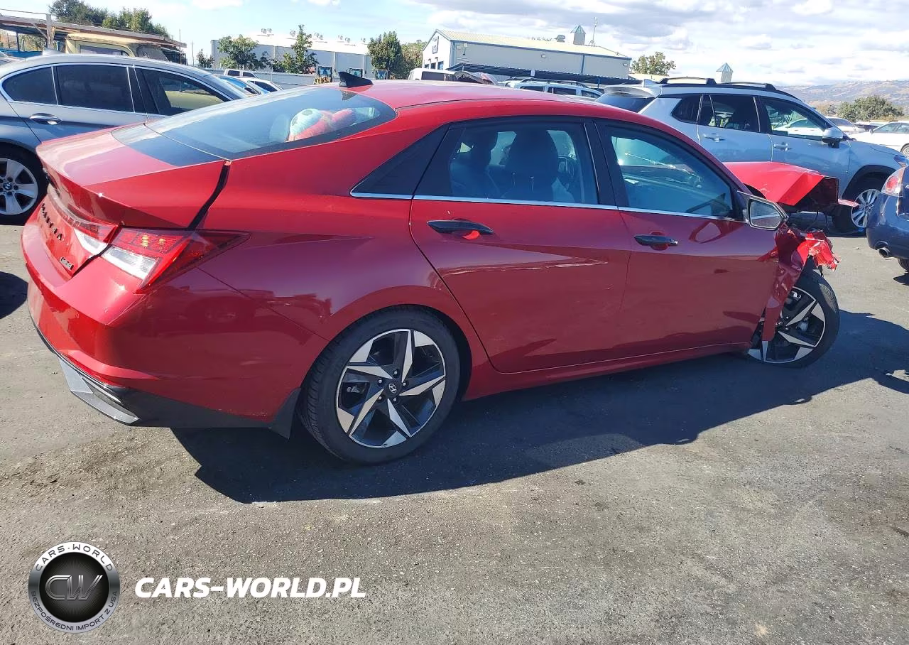 2023 Hyundai Elantra Limited VIN:KMHLP4AG5PU375036 - 3