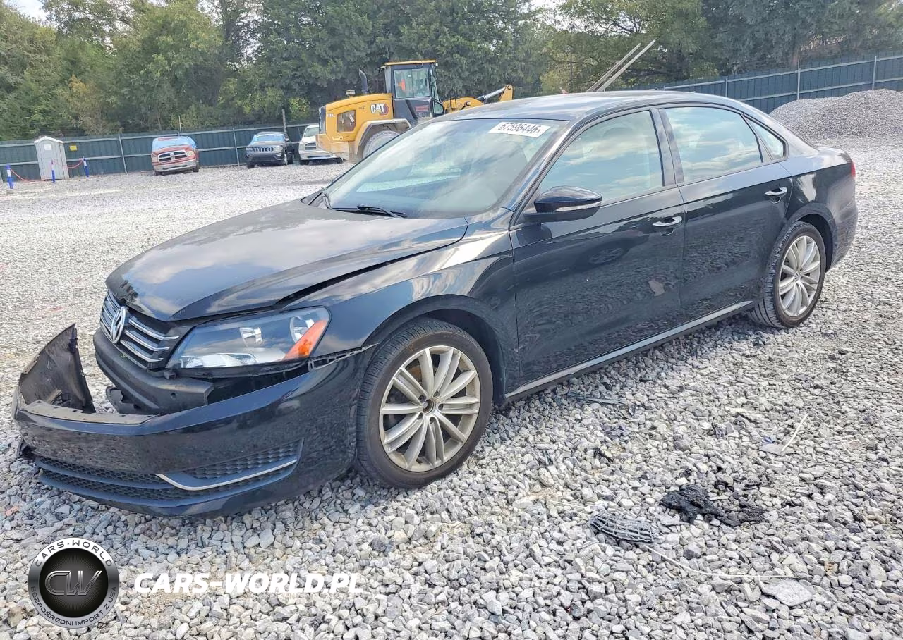 2012 Volkswagen Passat S VIN:1VWAP7A32CC004472 - 1