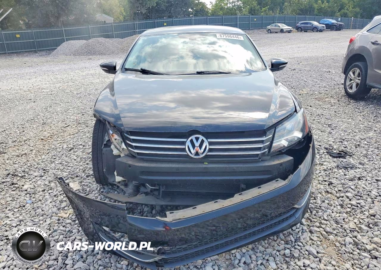 2012 Volkswagen Passat S VIN:1VWAP7A32CC004472 - 5