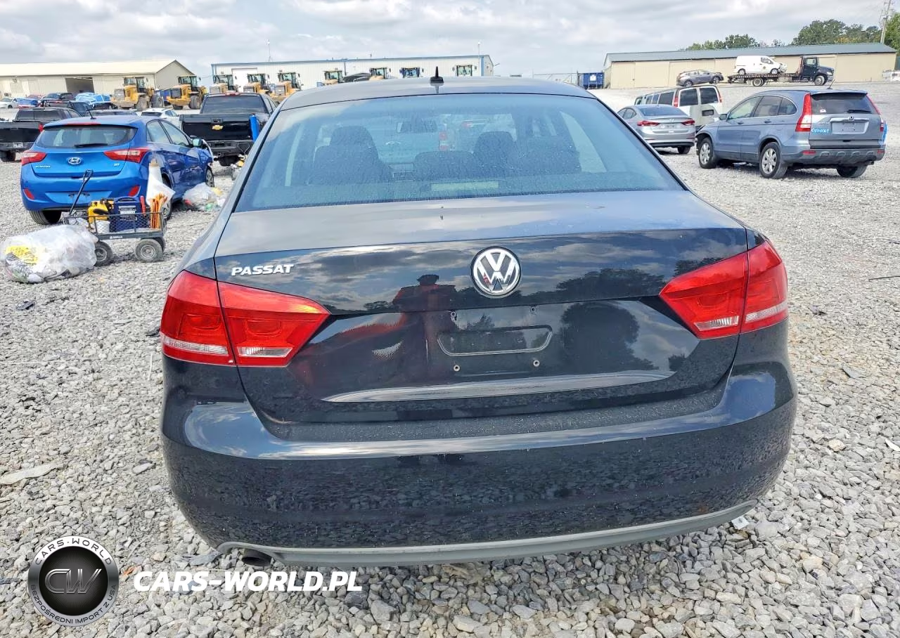 2012 Volkswagen Passat S VIN:1VWAP7A32CC004472 - 6