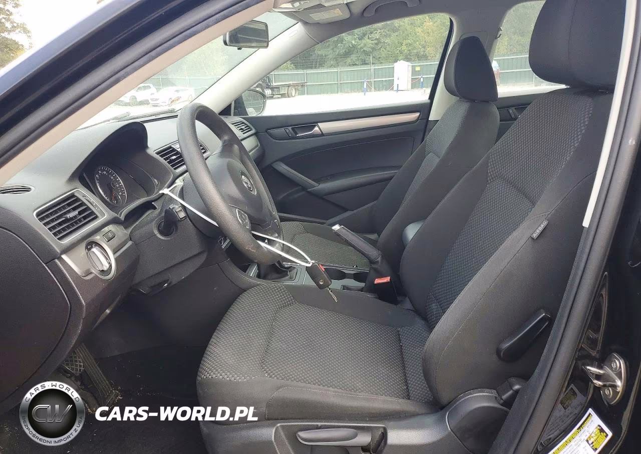2012 Volkswagen Passat S VIN:1VWAP7A32CC004472 - 7