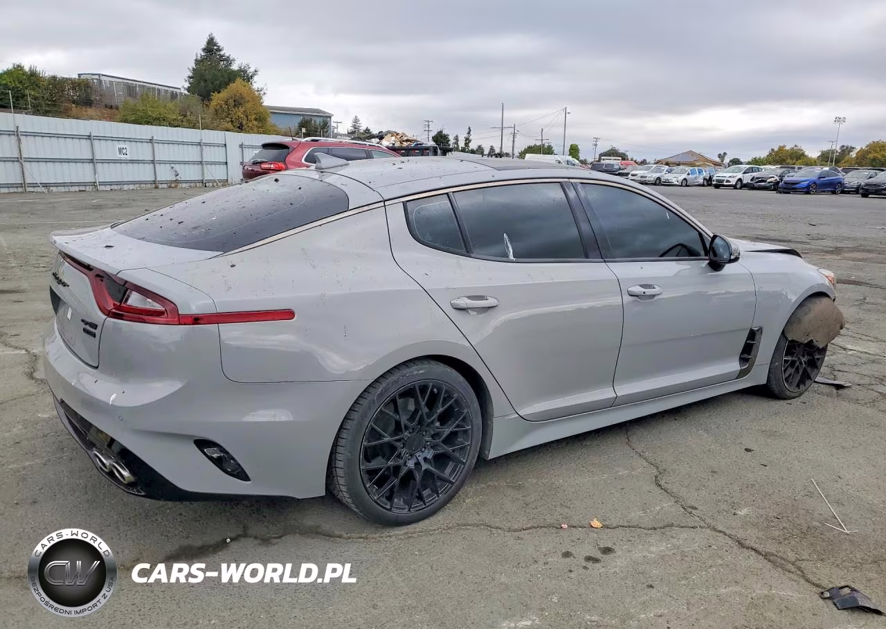 2021 Kia Stinger Gt-Line VIN:KNAE15LA5M6092145 - 3
