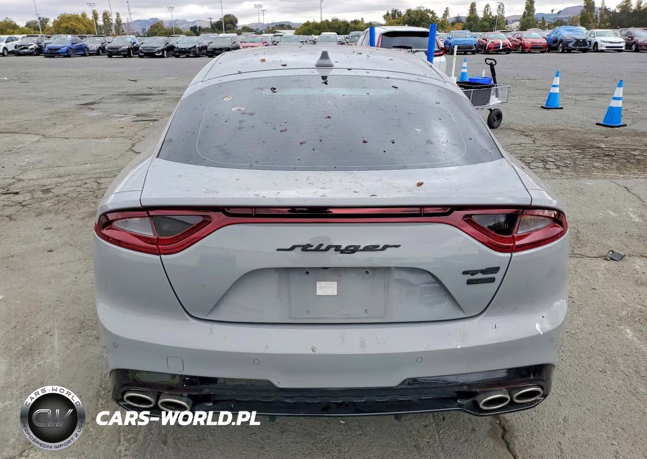 2021 Kia Stinger Gt-Line VIN:KNAE15LA5M6092145 - 6