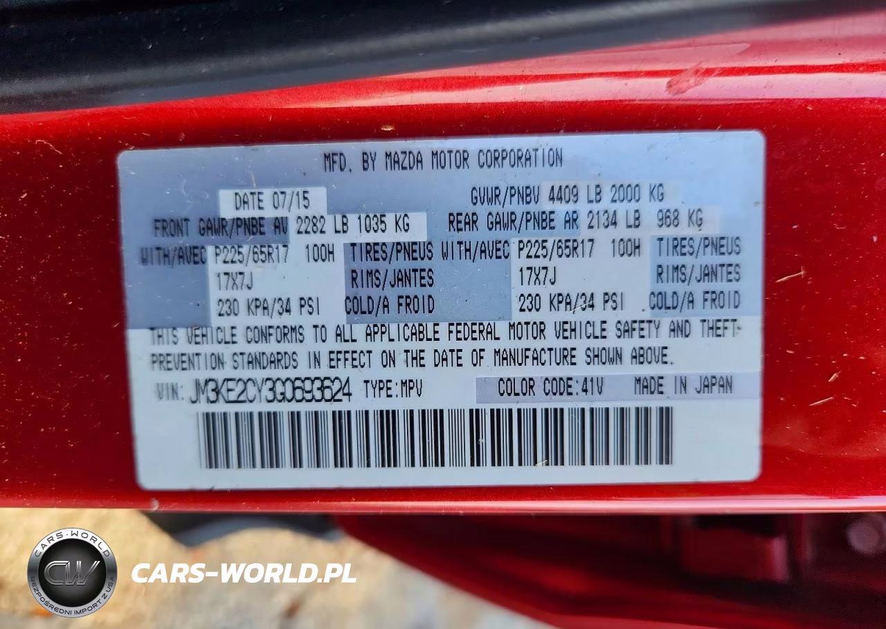 2016 Mazda Cx-5 Touring VIN:JM3KE2CY3G0693624 - 13