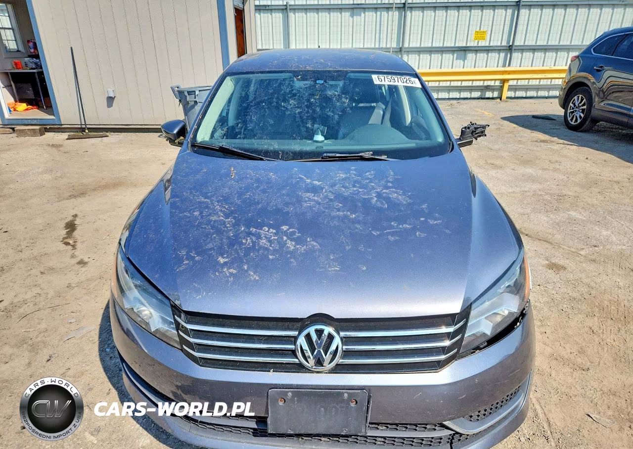 2012 Volkswagen Passat Se VIN:1VWBH7A37CC036397 - 5