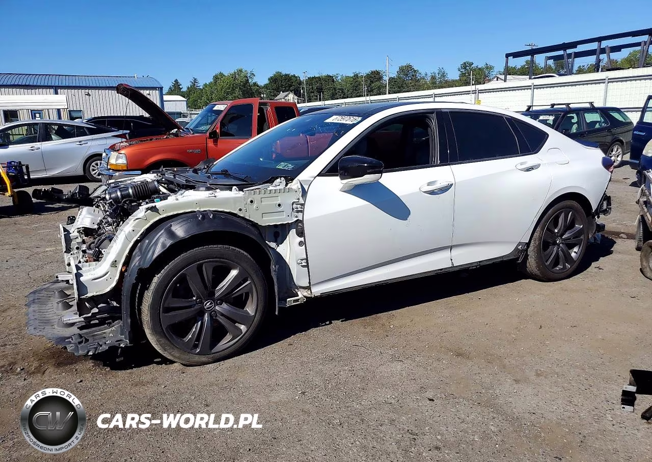 2021 Acura Tlx Tech A VIN:19UUB6F5XMA001109 - 1
