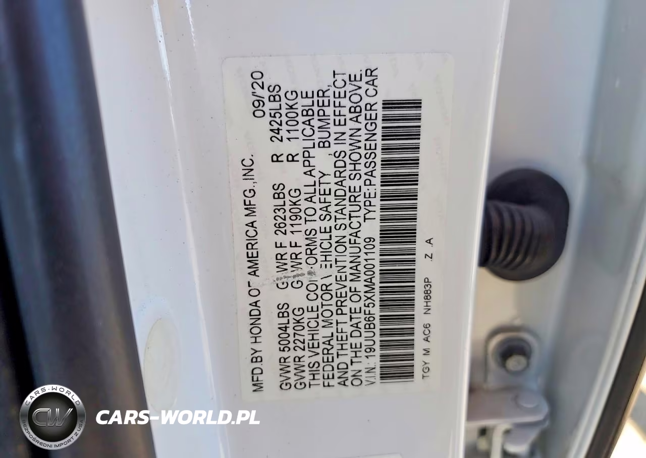 2021 Acura Tlx Tech A VIN:19UUB6F5XMA001109 - 13