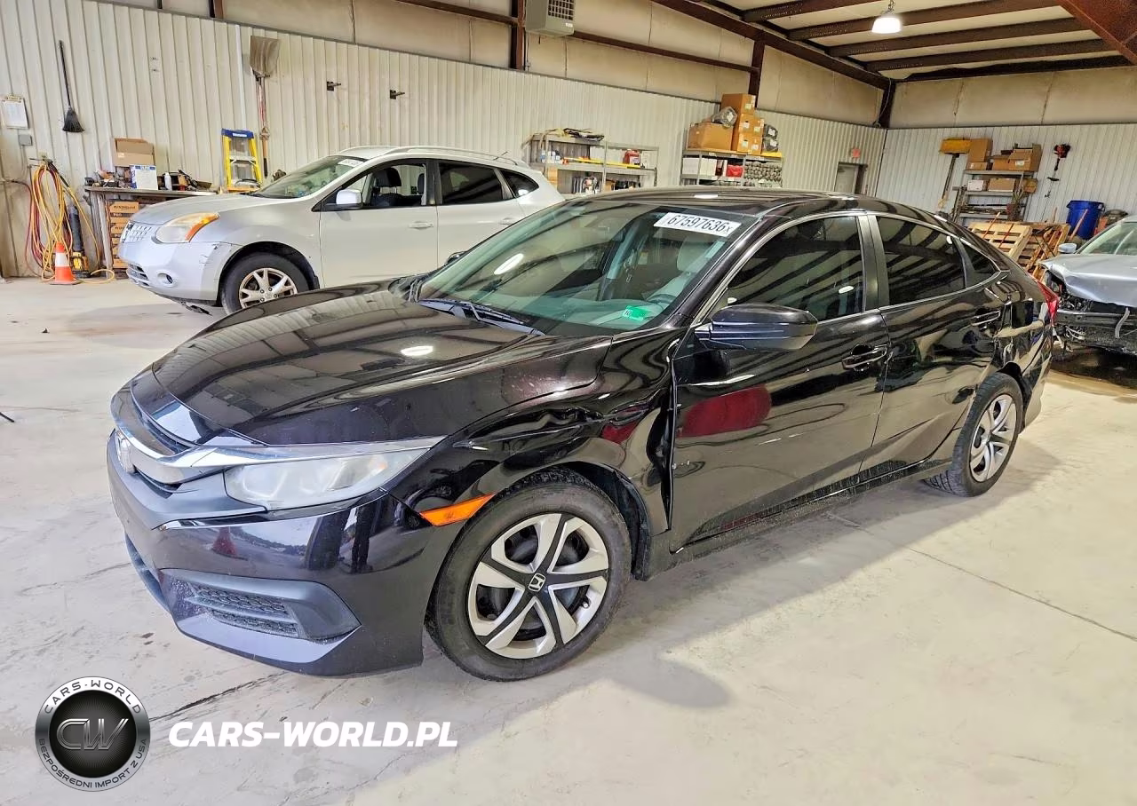 2016 Honda Civic Lx VIN:19XFC2F51GE216263 - 1