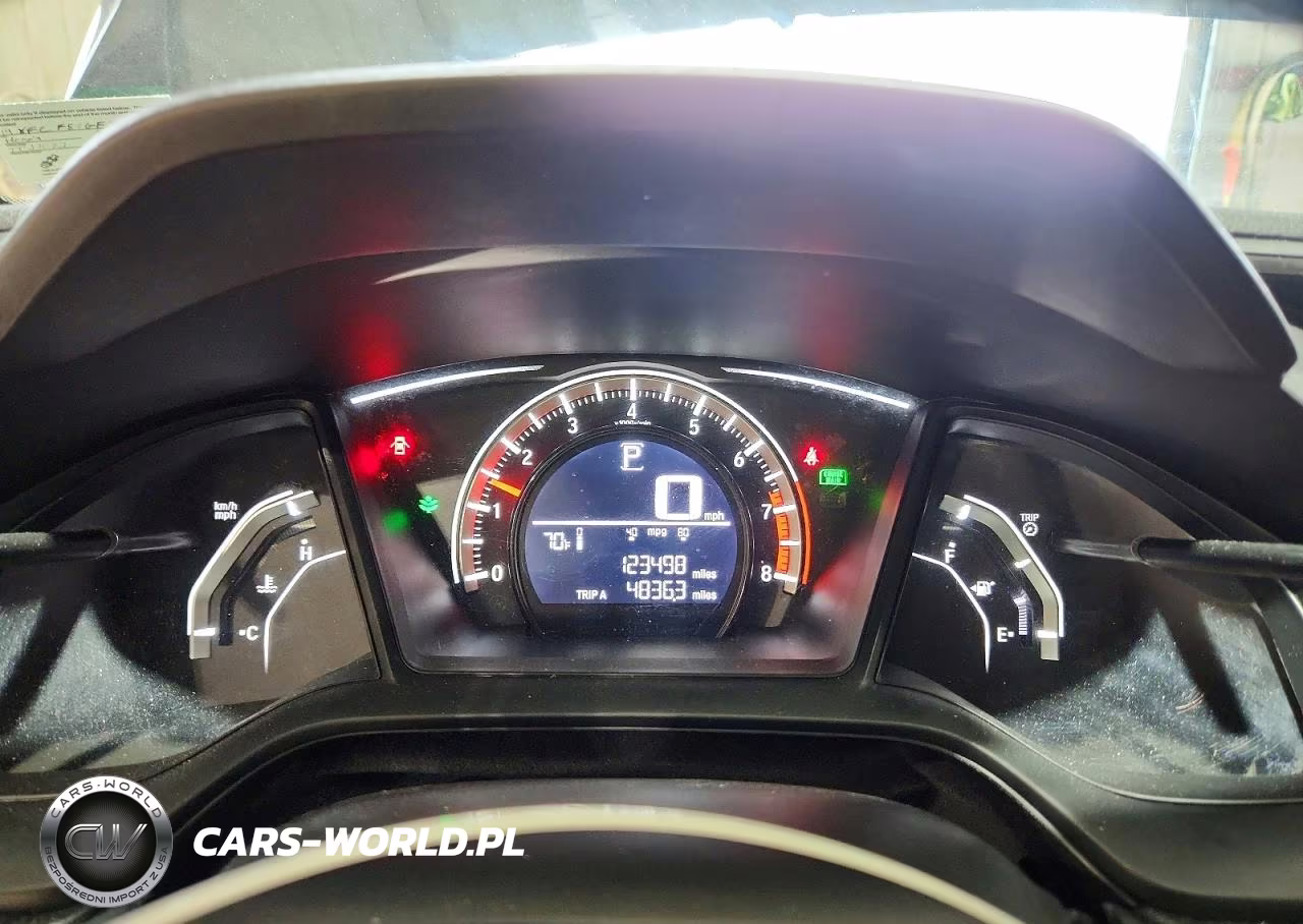 2016 Honda Civic Lx VIN:19XFC2F51GE216263 - 9