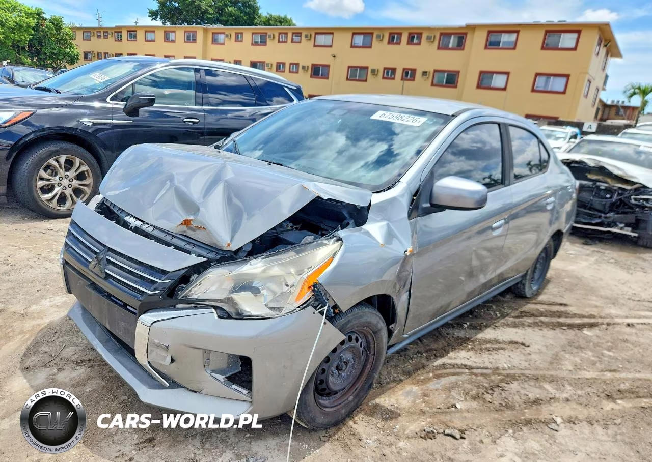 2021 Mitsubishi Mirage G4 Es VIN:ML32FUFJ5MHF00991 - 1