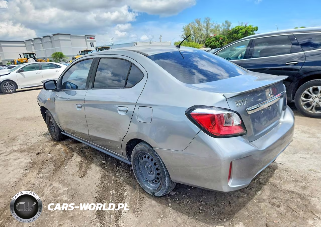 2021 Mitsubishi Mirage G4 Es VIN:ML32FUFJ5MHF00991 - 2