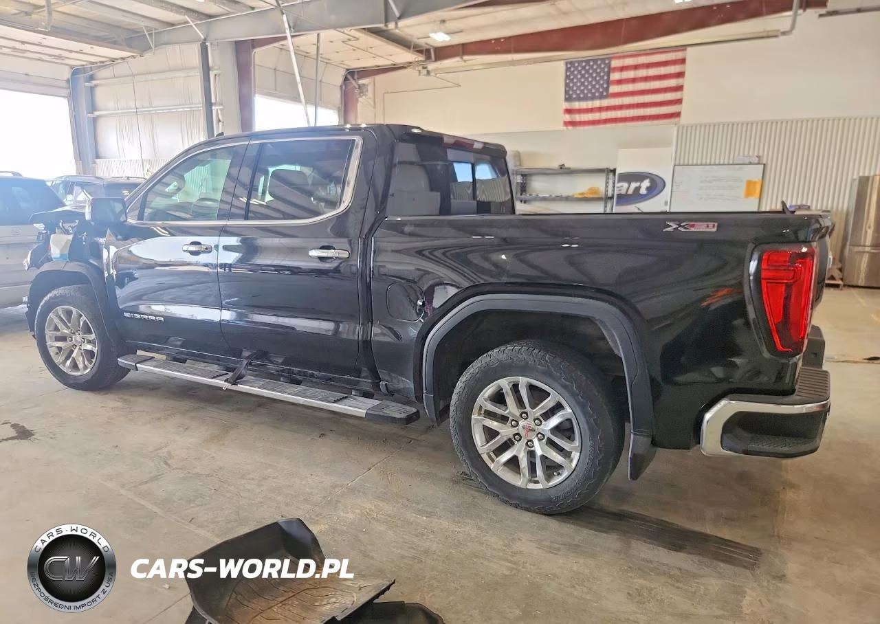 2021 GMC Sierra 1500 4Wd Short Box Slt VIN:3GTU9DED8MG221471 - 2