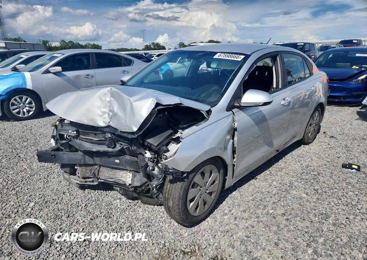 2020 Kia Rio S VIN:3KPA24AD9LE328083 - 1