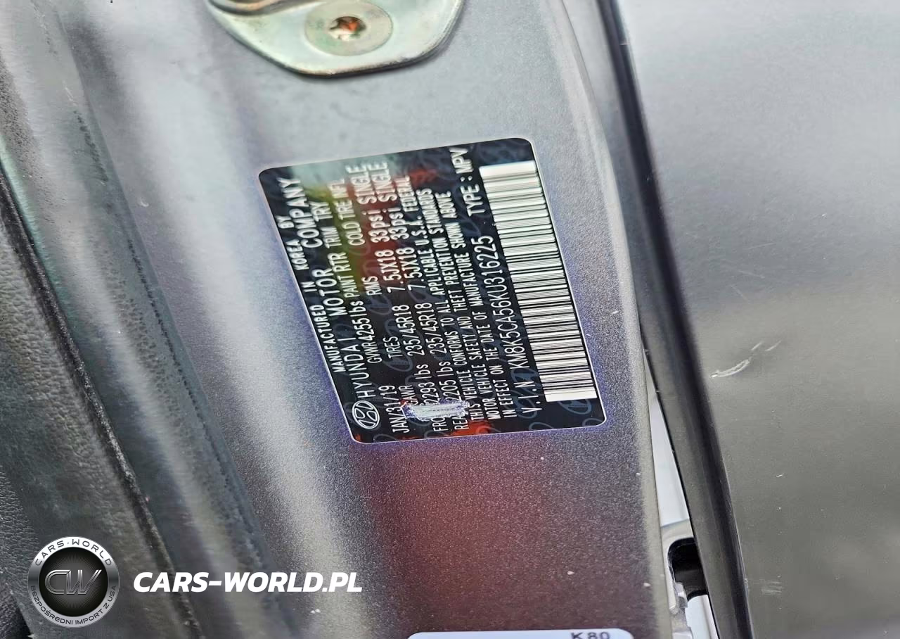 2019 Hyundai Kona Ultimate VIN:KM8K5CA56KU316225 - 12