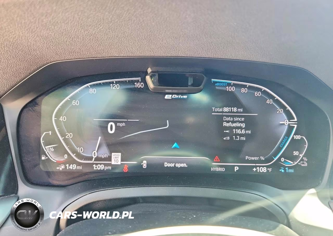 2021 BMW 330E VIN:WBA5P7C00MFJ92235 - 9