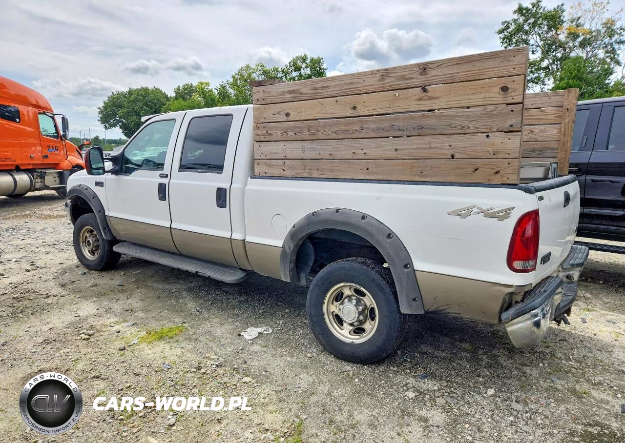 2004 Ford F250 Super Duty VIN:1FTNW21L04EA41987 - 2