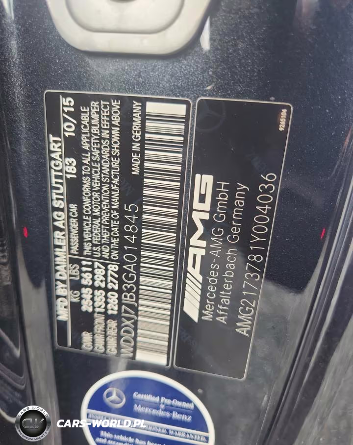 2016 Mercedes-Benz S 63 Amg VIN:WDDXJ7JB3GA014845 - 12