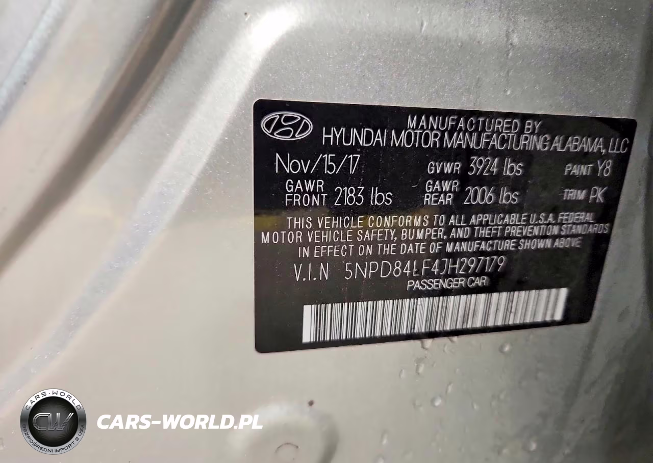 2018 Hyundai Elantra Sel VIN:5NPD84LF4JH297179 - 12