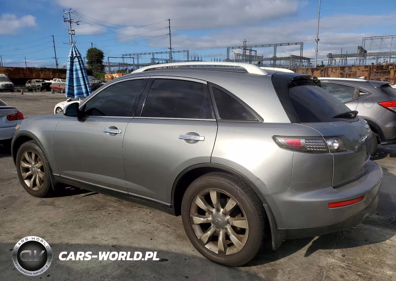 2005 Infiniti Fx35 Base VIN:JNRAS08U25X105143 - 2