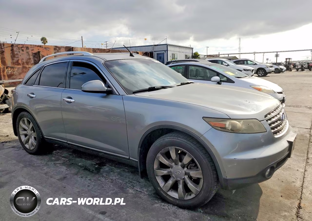 2005 Infiniti Fx35 Base VIN:JNRAS08U25X105143 - 4