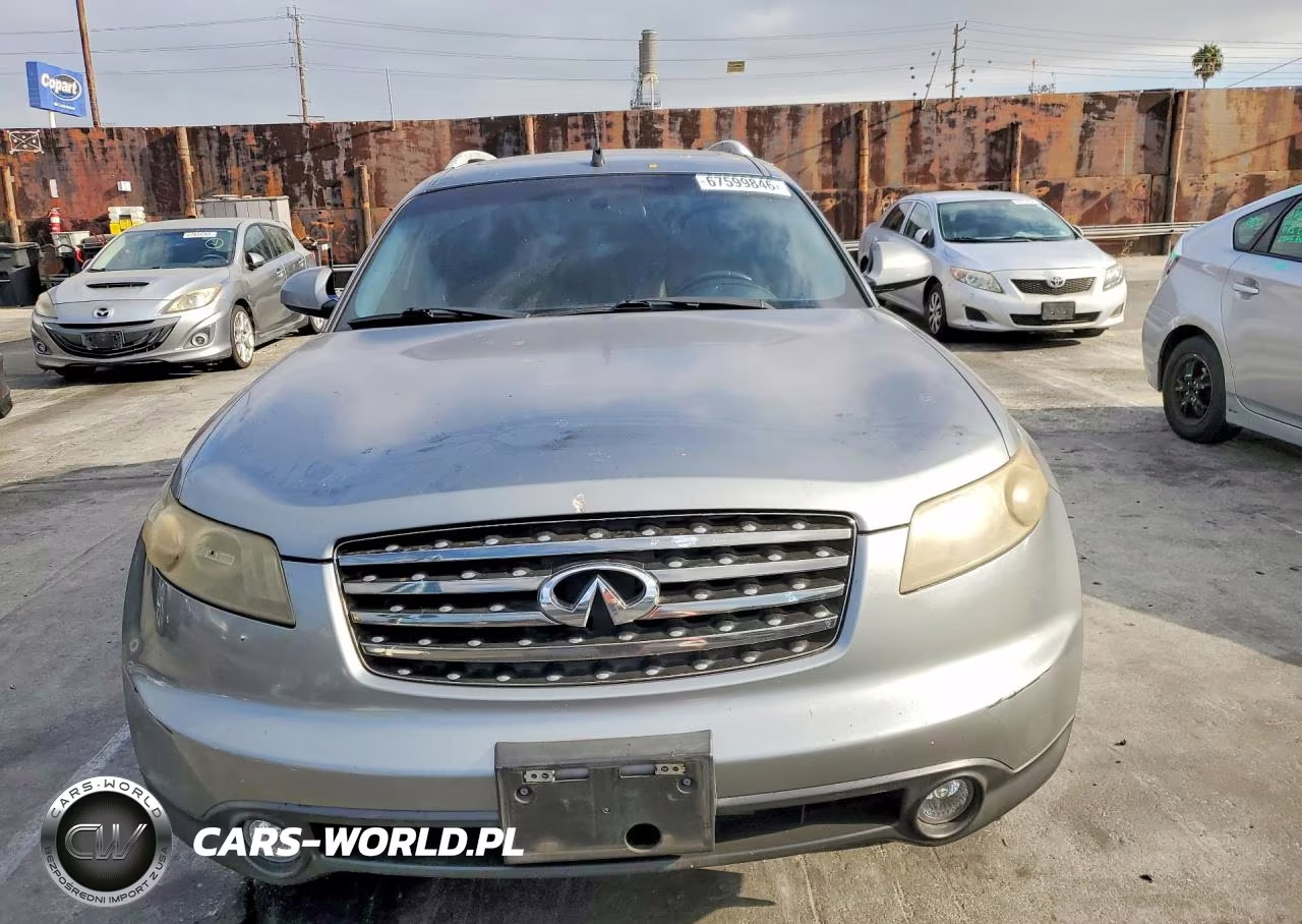 2005 Infiniti Fx35 Base VIN:JNRAS08U25X105143 - 5