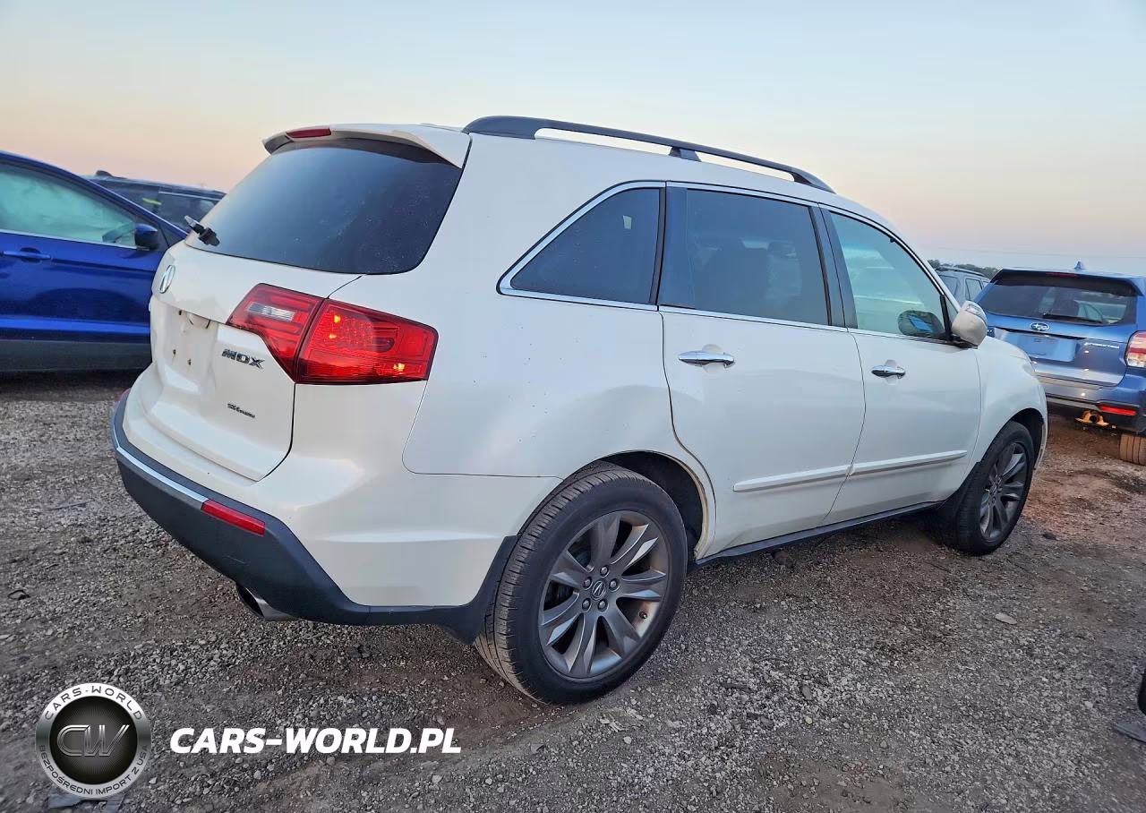 2011 Acura Mdx Advance VIN:2HNYD2H55BH526295 - 3