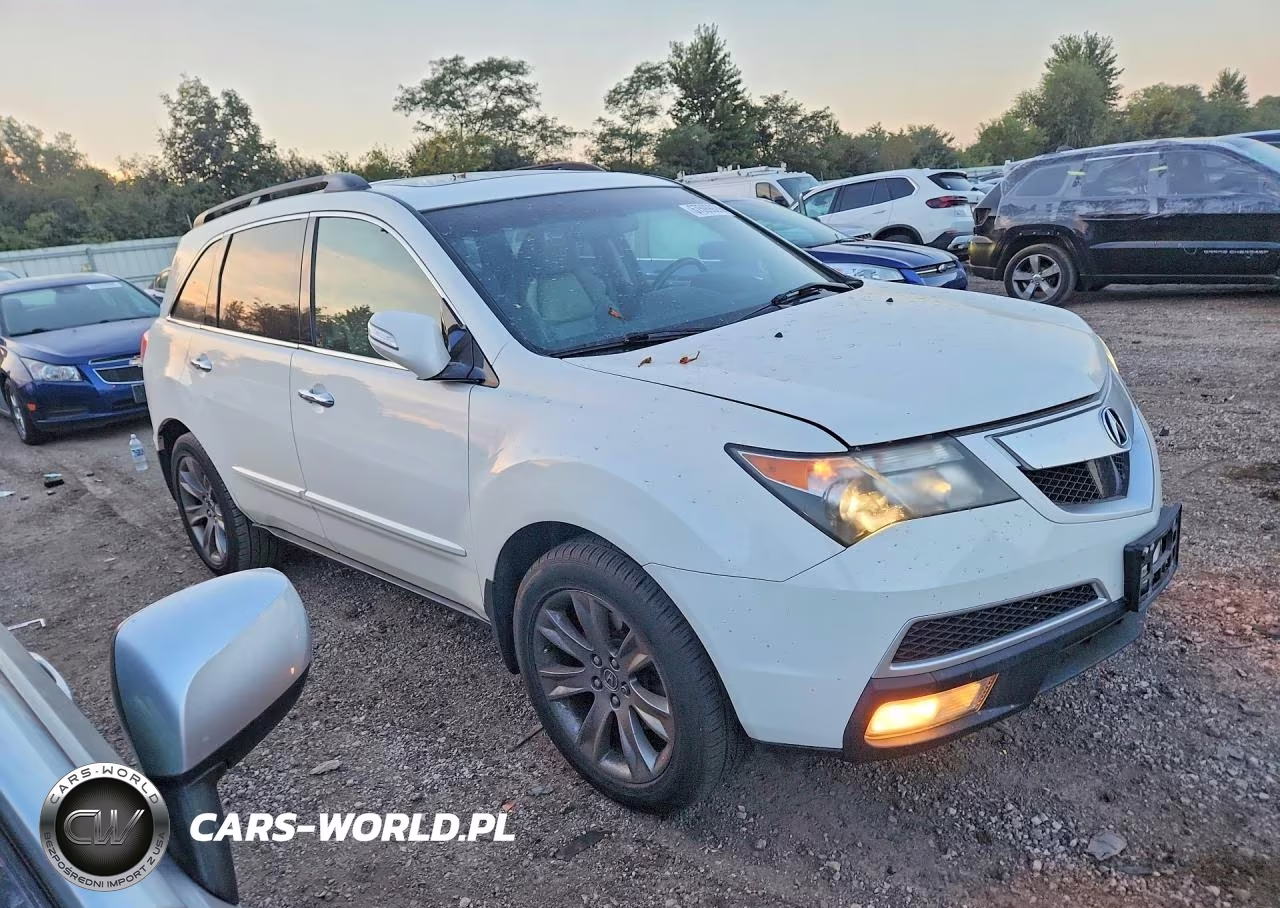2011 Acura Mdx Advance VIN:2HNYD2H55BH526295 - 4