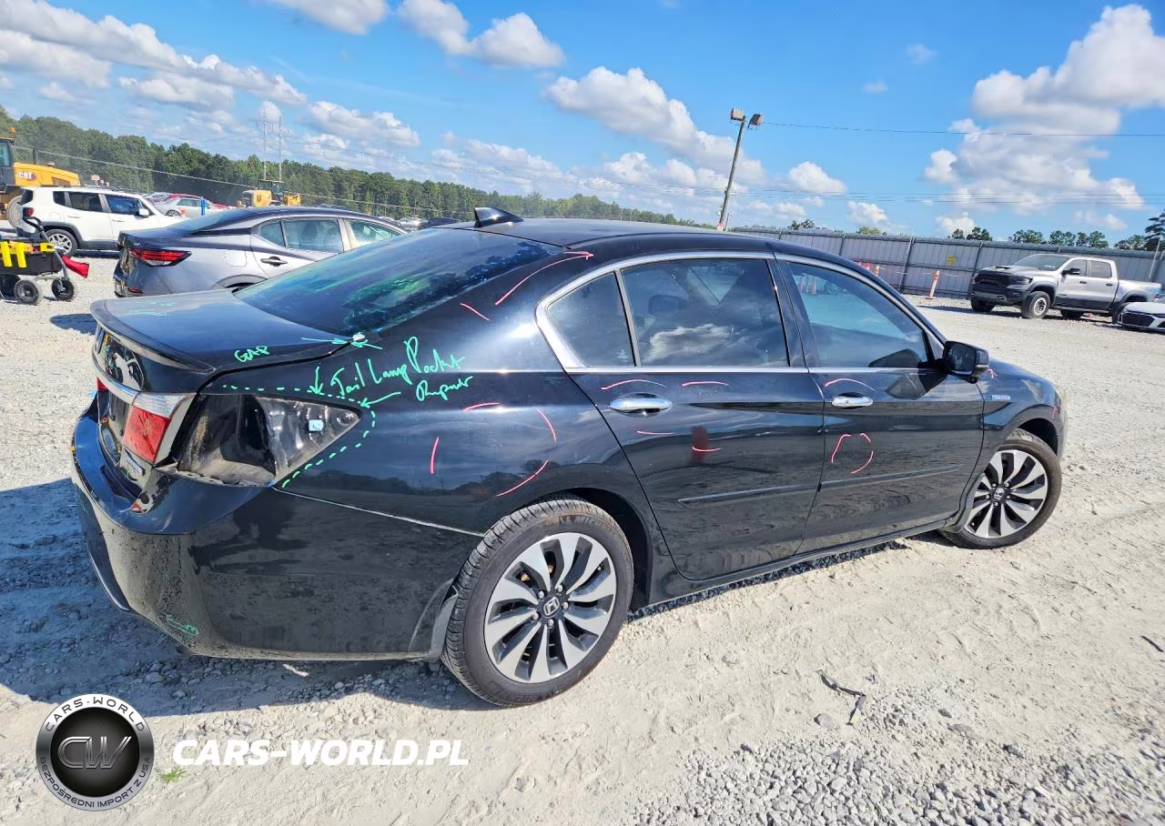 2015 Honda Accord Hybrid Exl VIN:1HGCR6F53FA003746 - 3