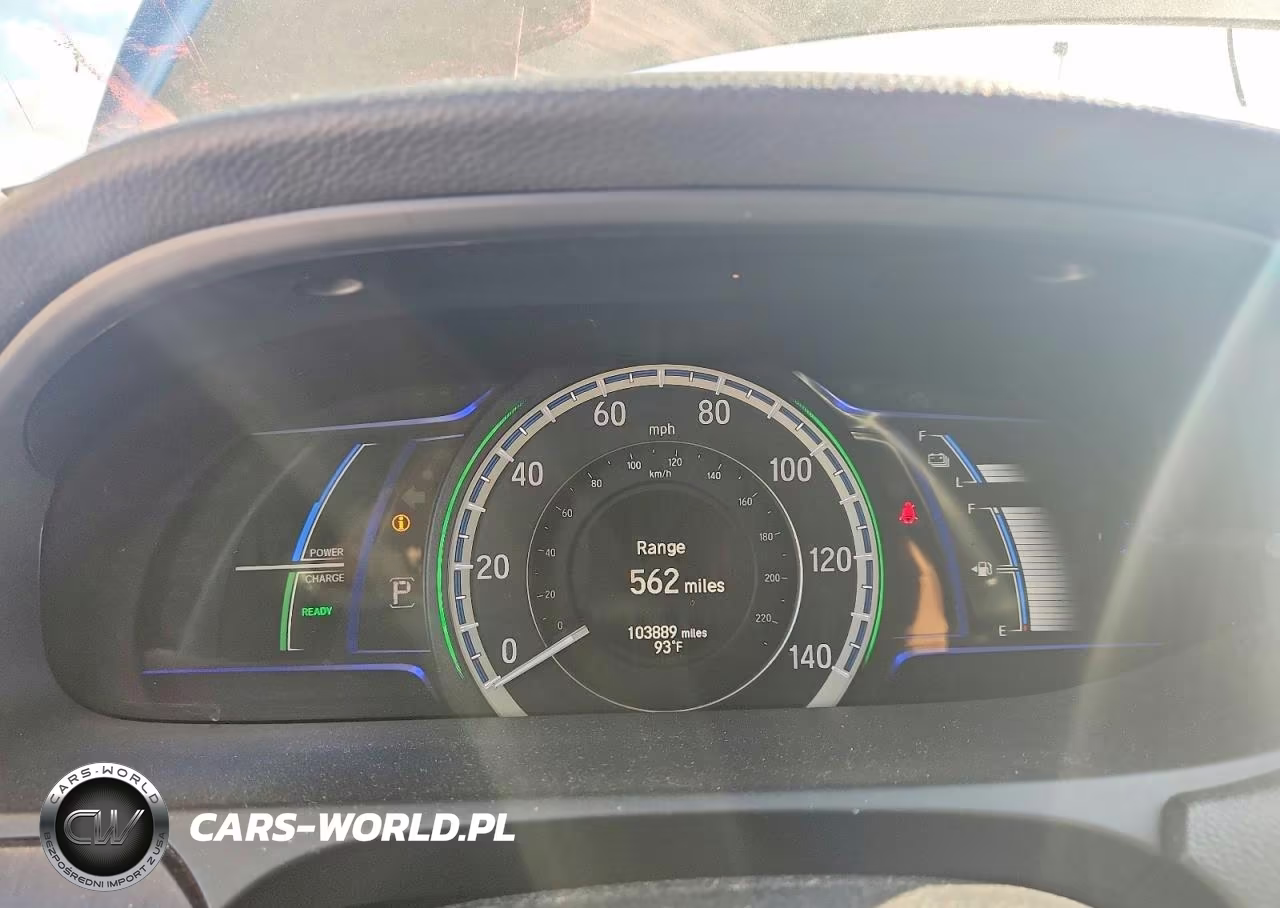 2015 Honda Accord Hybrid Exl VIN:1HGCR6F53FA003746 - 9
