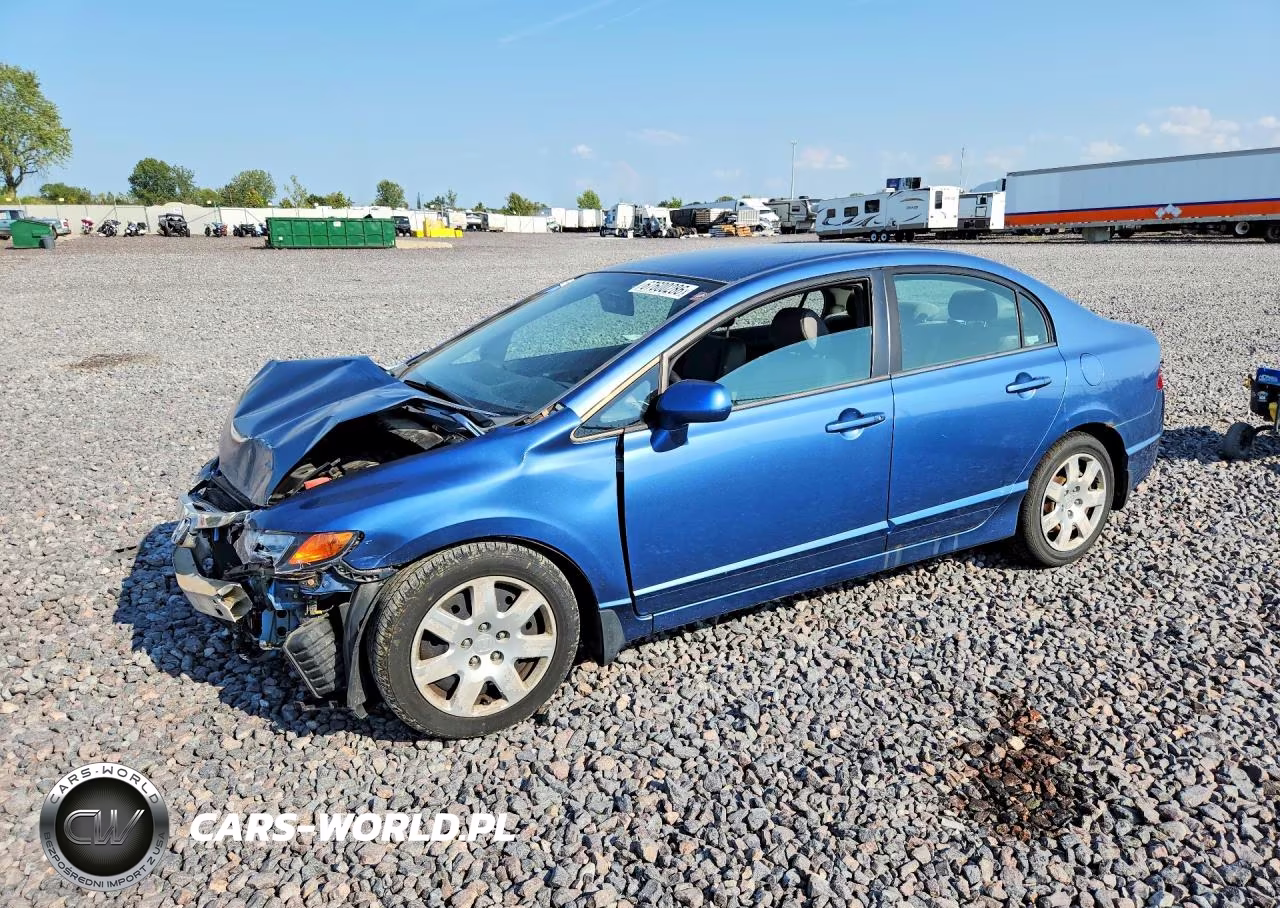 2007 Honda Civic Lx VIN:1HGFA16537L096961 - 1