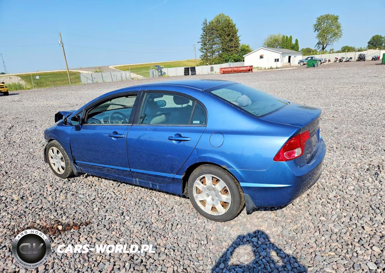 2007 Honda Civic Lx VIN:1HGFA16537L096961 - 2