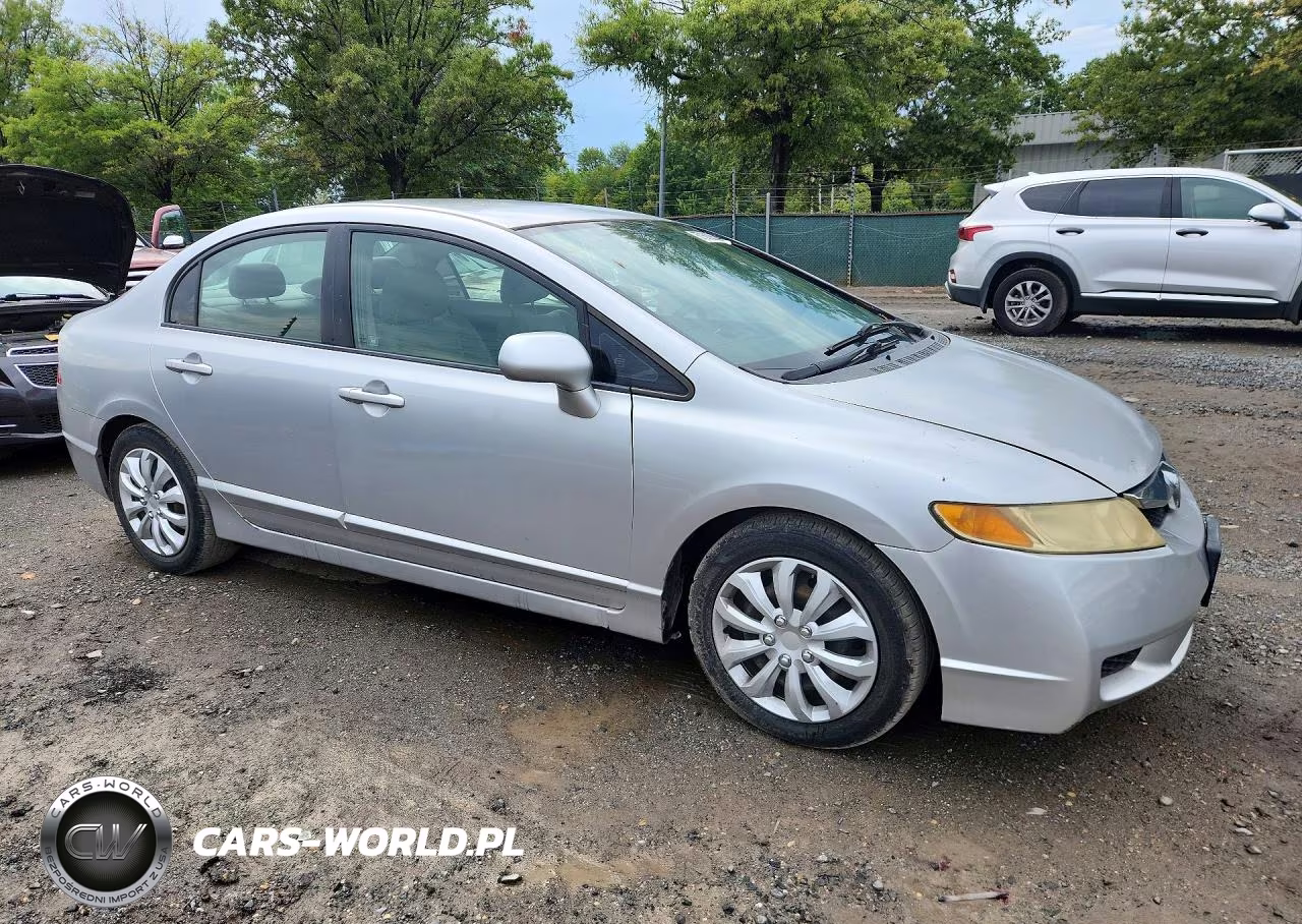 2009 Honda Civic Lx VIN:2HGFA16529H533736 - 4