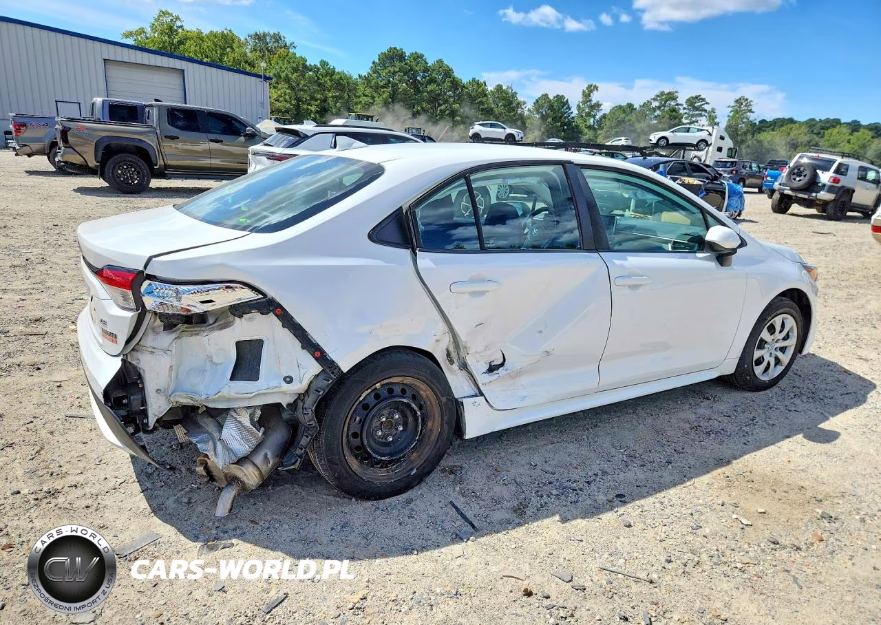 2021 Toyota Corolla Le VIN:5YFEPMAE7MP169429 - 3