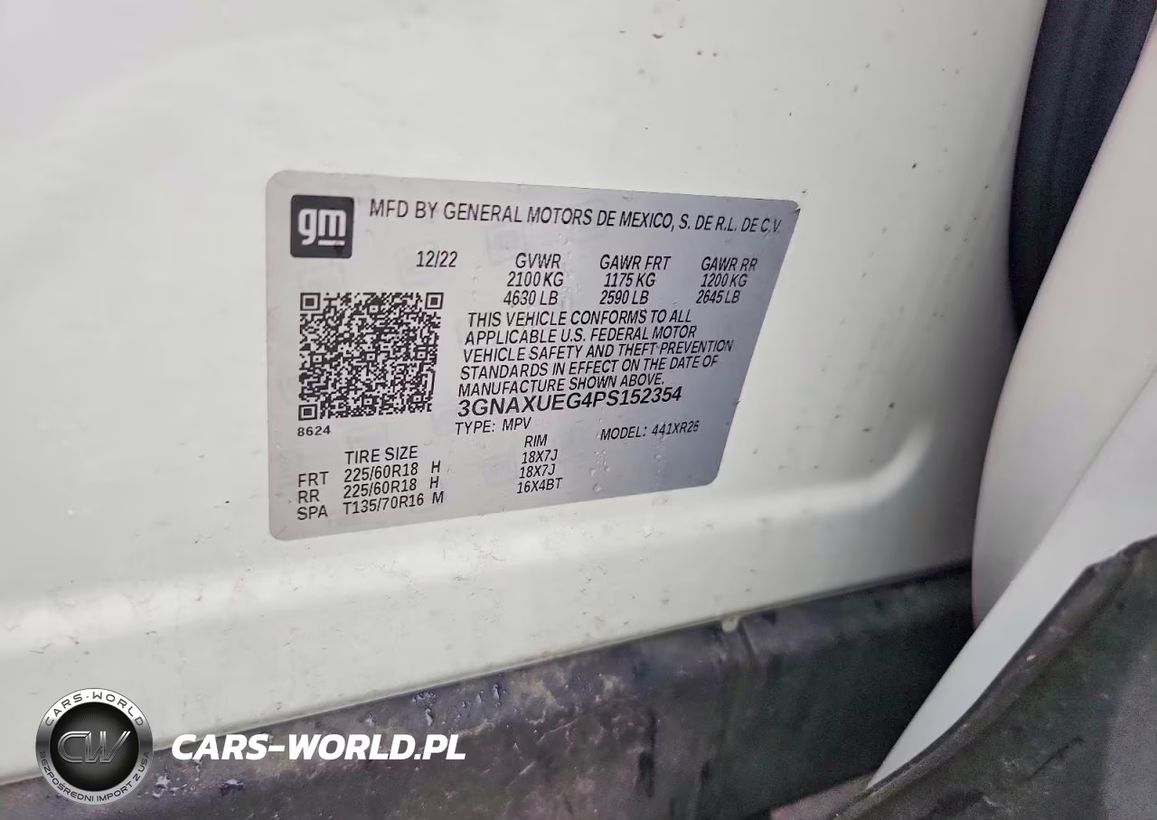 2023 Chevrolet Equinox Lt VIN:3GNAXUEG4PS152354 - 13