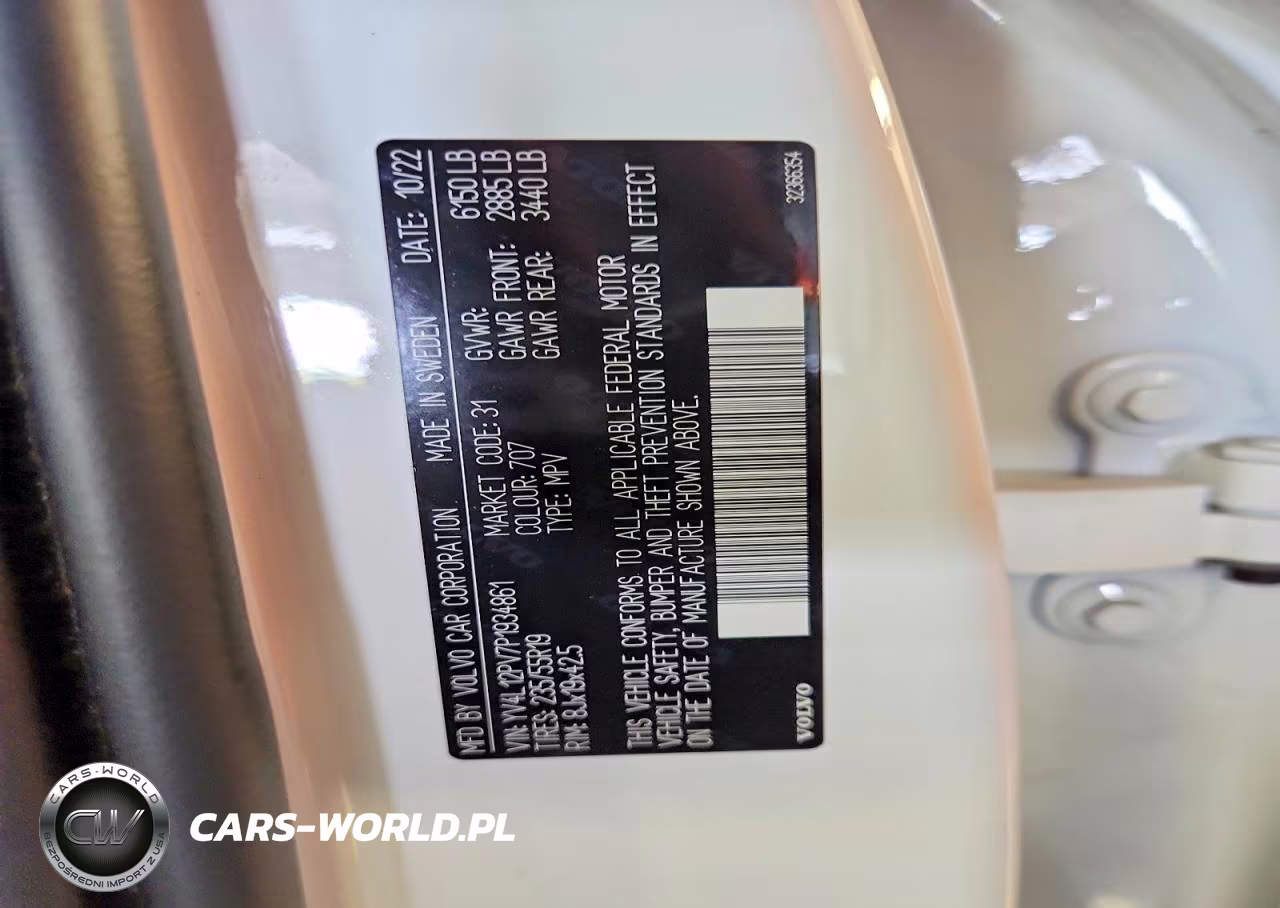 2023 Volvo Xc90 Core VIN:YV4L12PV7P1934861 - 13
