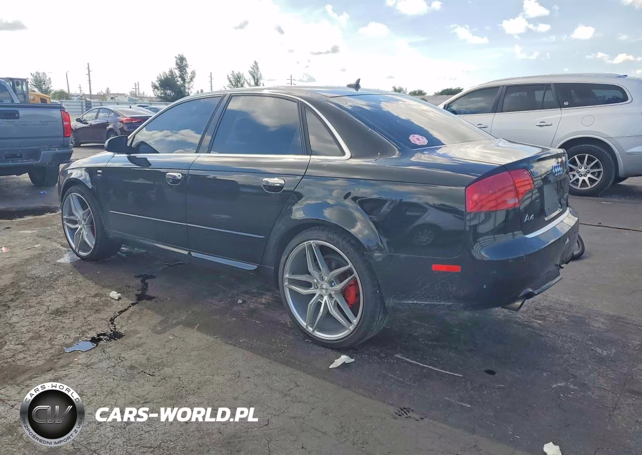 2008 Audi A4 2.0T VIN:WAUAF78E78A050795 - 2