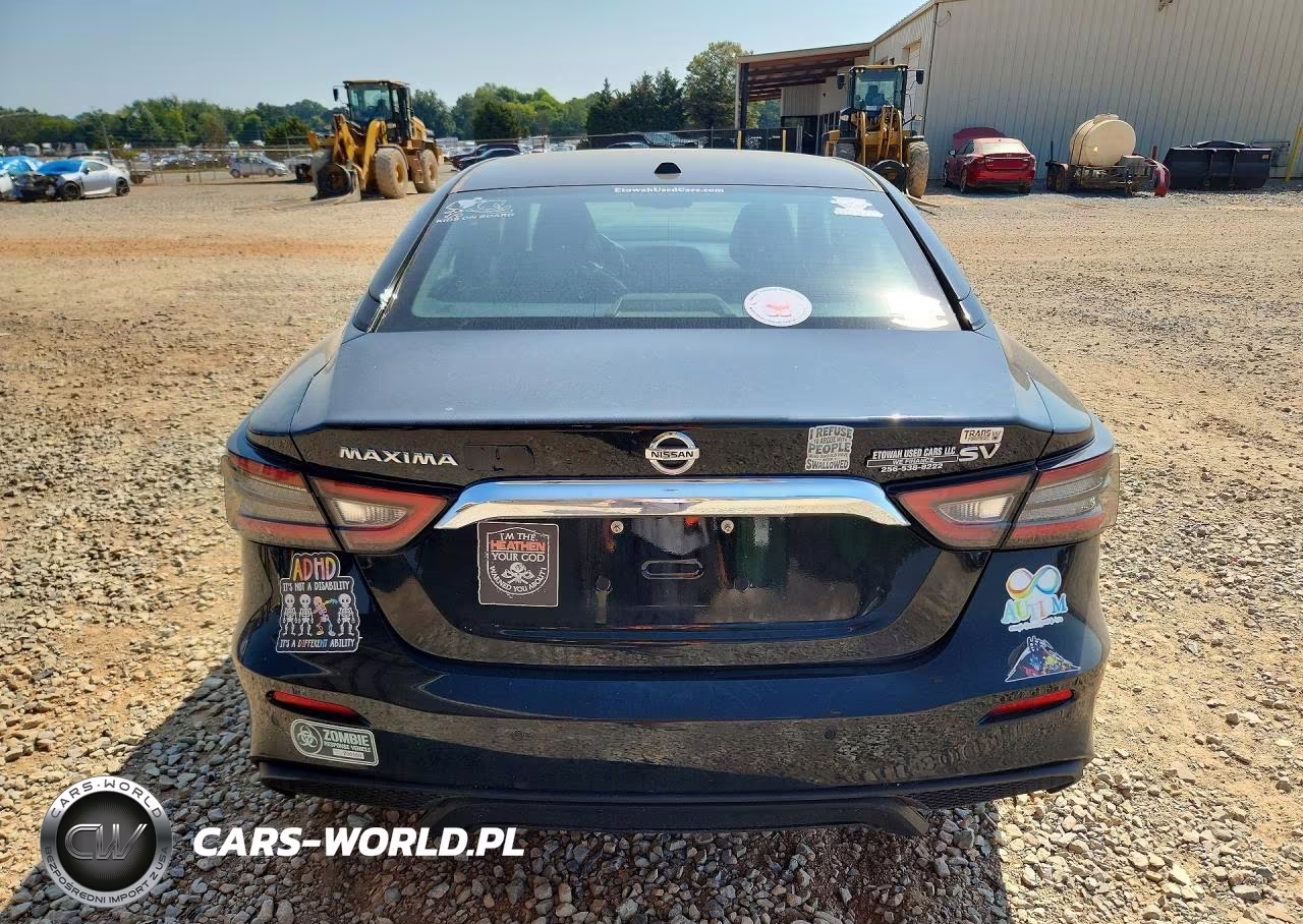 2020 Nissan Maxima Sv VIN:1N4AA6CV7LC371791 - 6