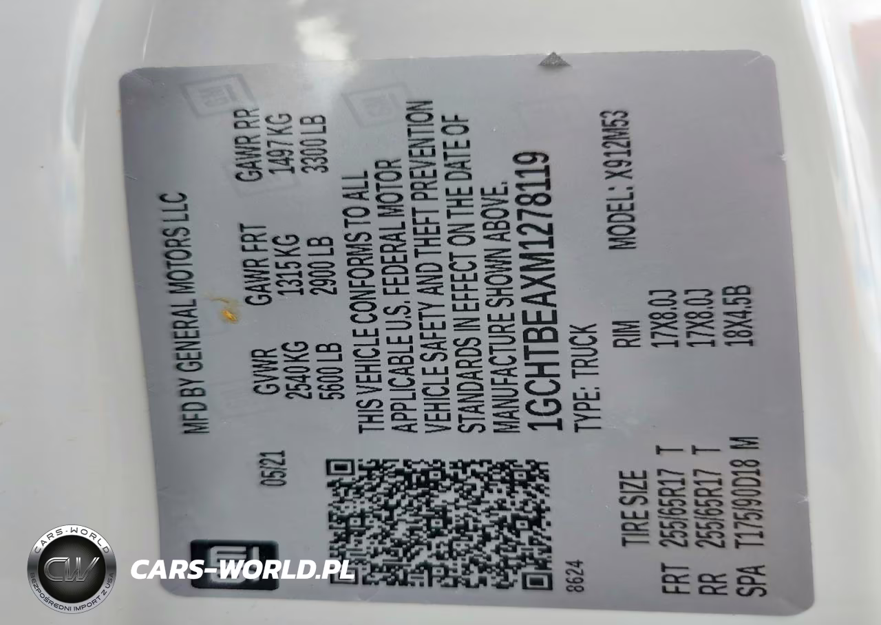 2021 Chevrolet Colorado VIN:1GCHTBEAXM1278119 - 12
