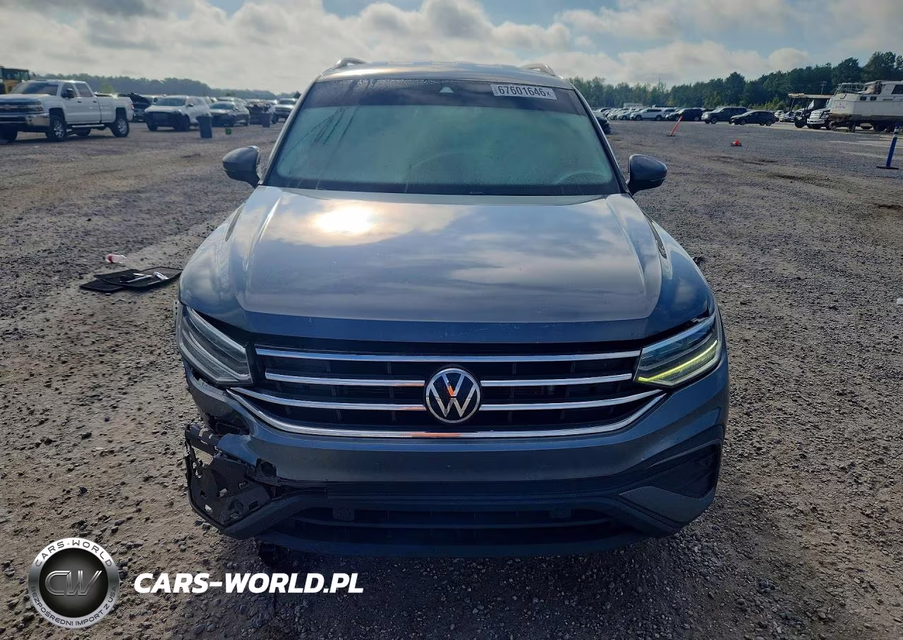 2022 Volkswagen Tiguan Se VIN:3VV3B7AX6NM026541 - 5