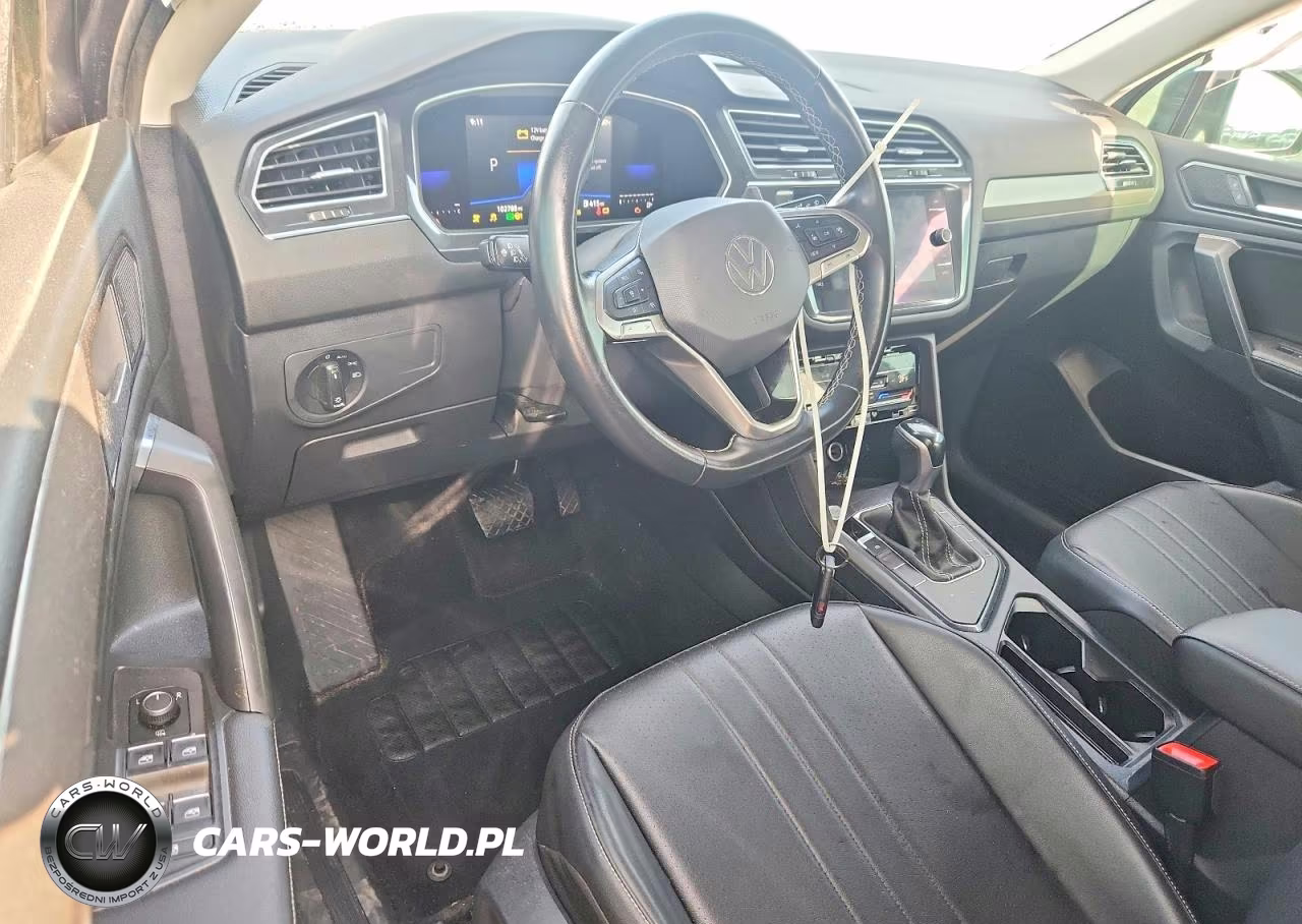 2022 Volkswagen Tiguan Se VIN:3VV3B7AX6NM026541 - 8