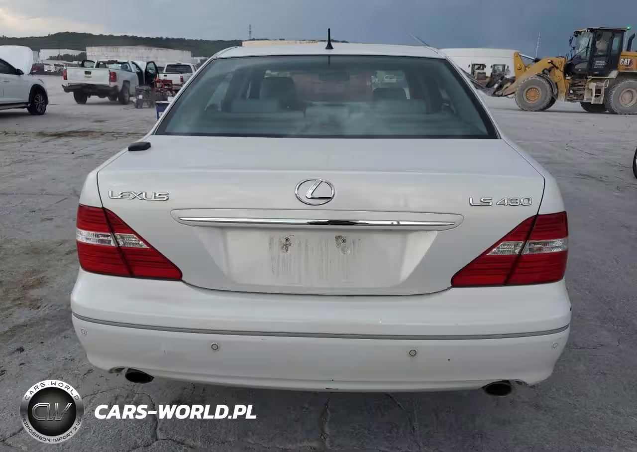 2005 Lexus Ls 430 VIN:JTHBN36F850181006 - 6