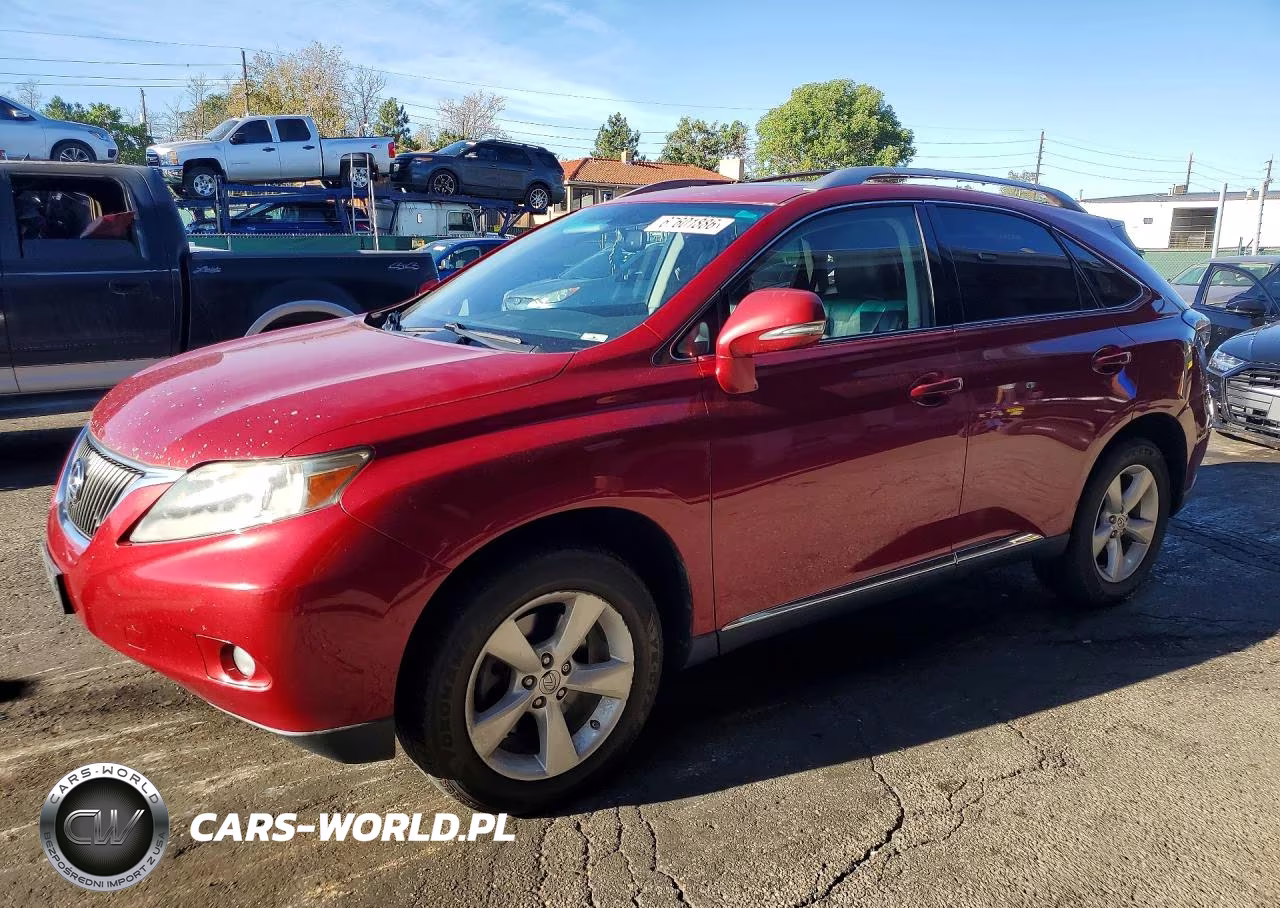2011 Lexus Rx 350 VIN:2T2BK1BA8BC112645 - 1